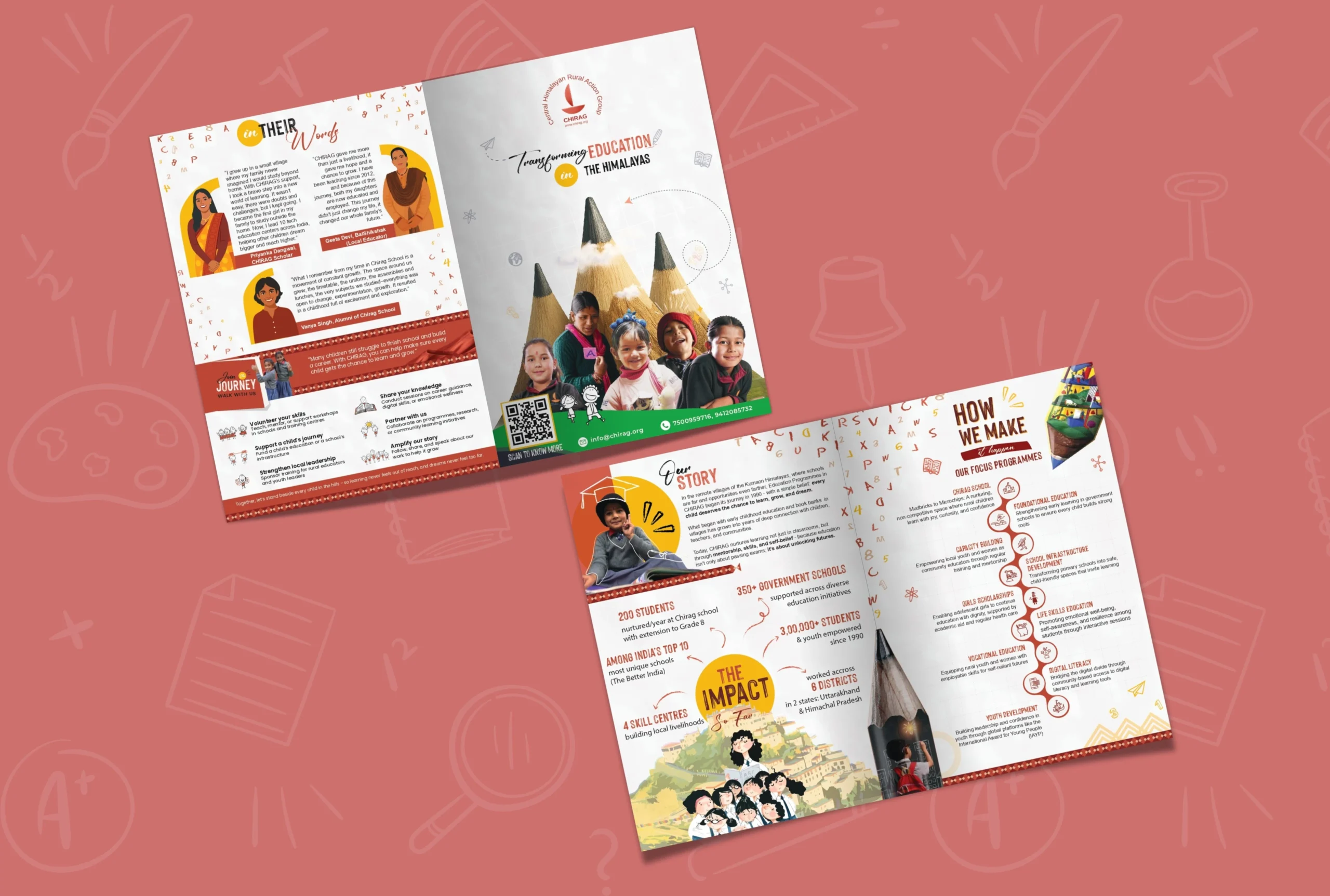Chirag Education Brochure Website